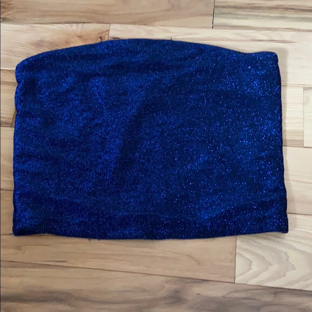 Wild fable strapless shirt